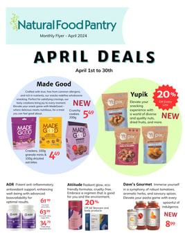 Natural Food Pantry - Flyer Specials